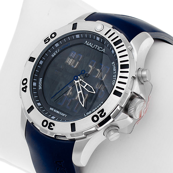 Nautica A18666G zegarek męski Pasek - miniatura 2