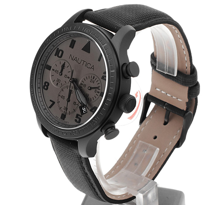zegarek Nautica A18687G męski z chronograf Pasek - miniatura 3