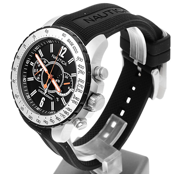 zegarek Nautica A19612G męski z tachometr Pasek - miniatura 3