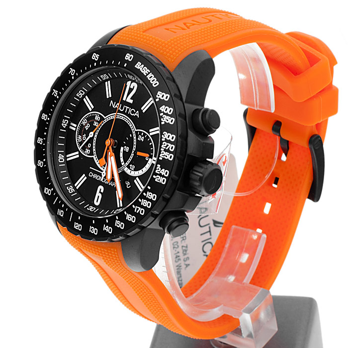 zegarek Nautica A21026G męski z tachometr Pasek - miniatura 3