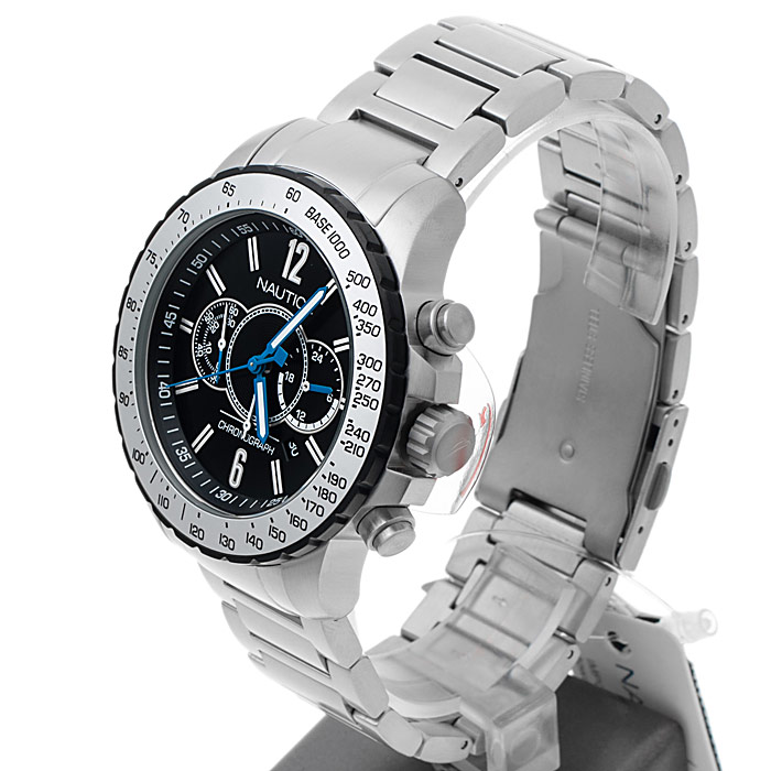 zegarek Nautica A24546G męski z tachometr Bransoleta - miniatura 3