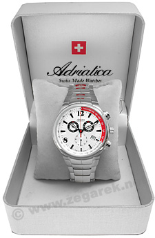 zegarek Adriatica A8119.5153CH męski z tachometr Bransoleta - miniatura 3
