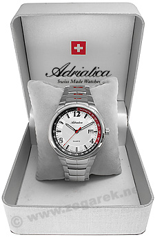 zegarek Adriatica A8119.5153Q męski z tachometr Bransoleta - miniatura 3