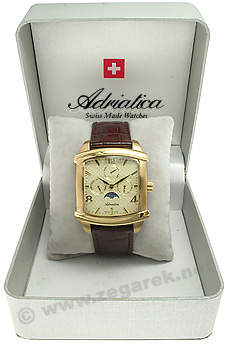 Adriatica A8133.1251QF męski zegarek Pasek pasek - miniatura 3
