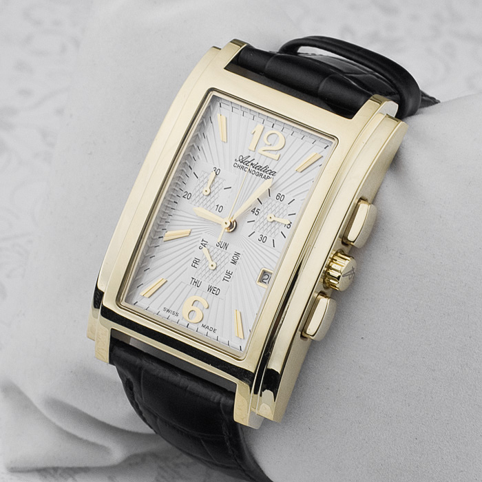 zegarek Adriatica A8141.1253CH męski z chronograf Pasek - miniatura 2