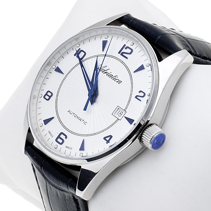 Adriatica A8142.52B3A męski zegarek Automatic pasek