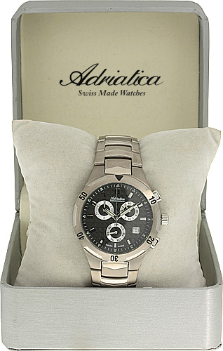 Adriatica A8145.4116CH zegarek męski Bransoleta - miniatura 2