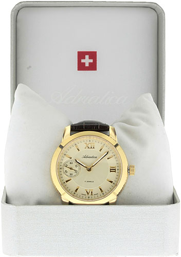 Adriatica A8190.1261M męski zegarek Automatic pasek - miniatura 3
