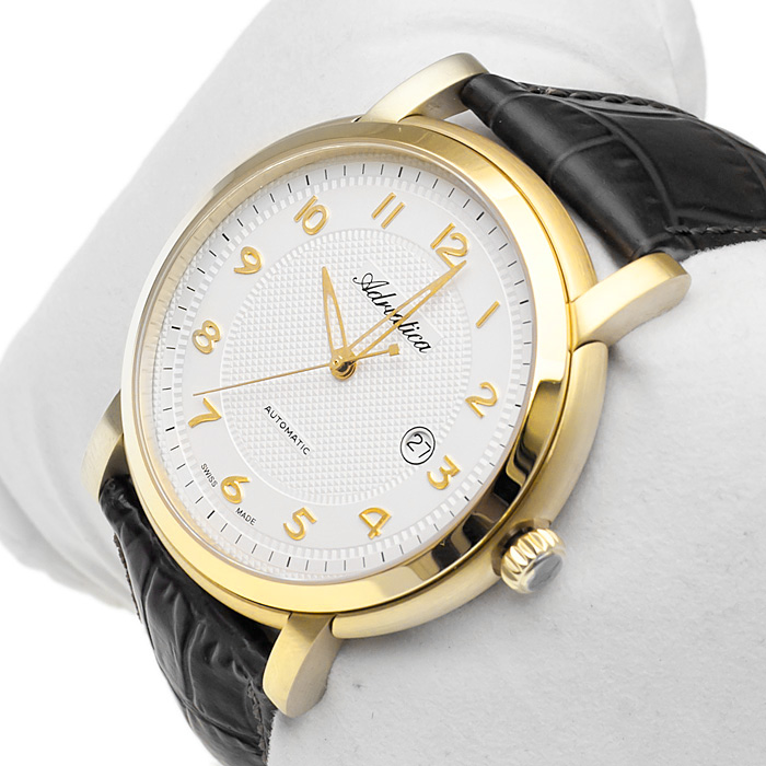 Adriatica A8198.1223A męski zegarek Automatic pasek - miniatura 3