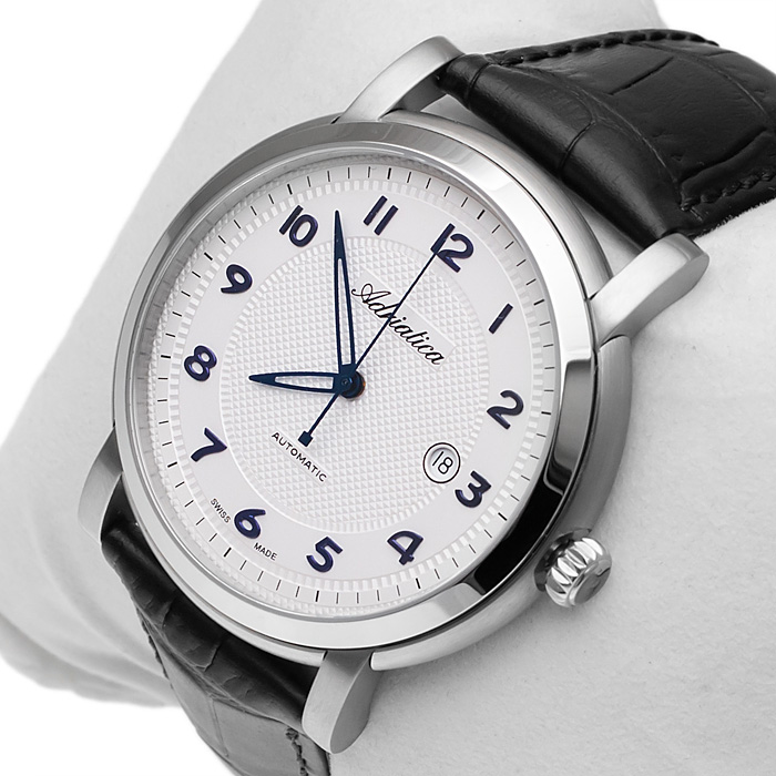 Adriatica A8198.52B3A męski zegarek Automatic pasek - miniatura 3