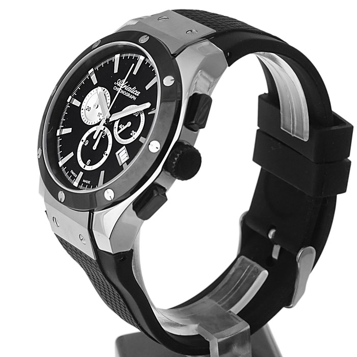 zegarek Adriatica A8209.Y214CH męski z chronograf Pasek - miniatura 3