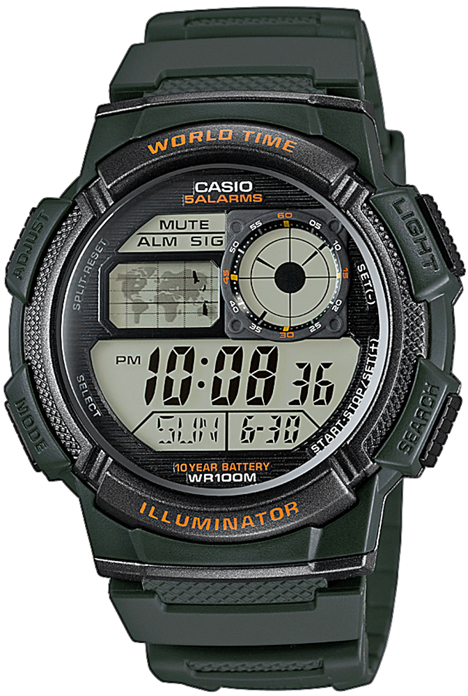 Casio  AE-1000W-3AVEF - zegarek męski