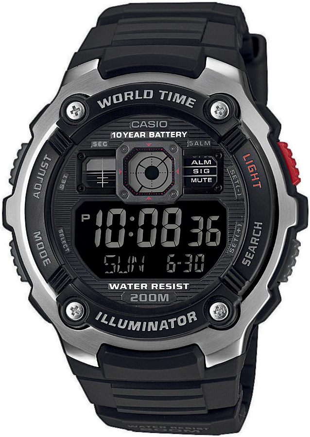 Casio AE-2000W-1BVEF Sportowe