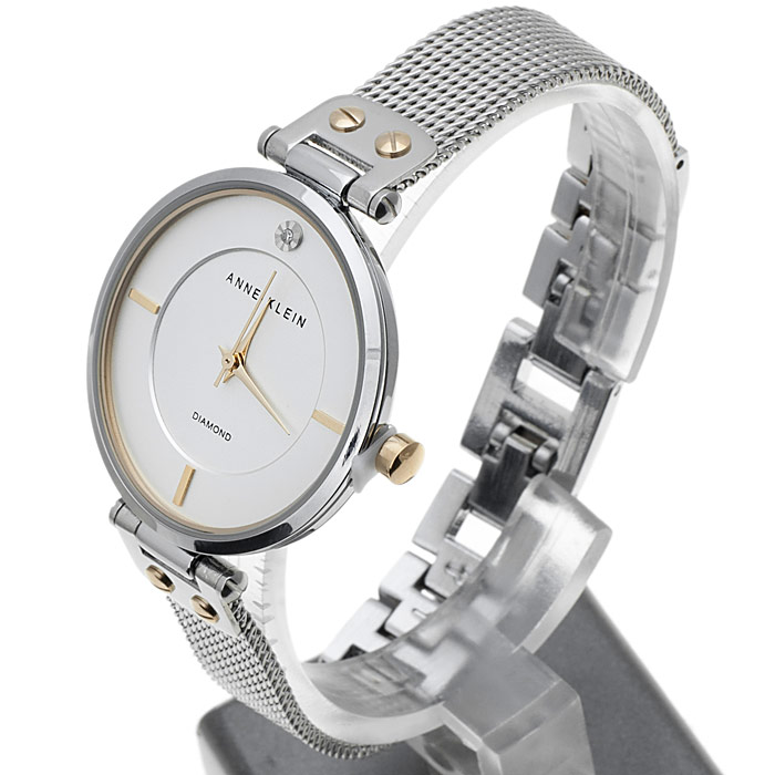 Anne Klein AK-1427SVTT damski zegarek Bransoleta bransoleta - miniatura 3