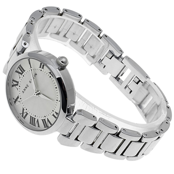 zegarek Anne Klein AK-1429SVSV srebrny Bransoleta - miniatura 4