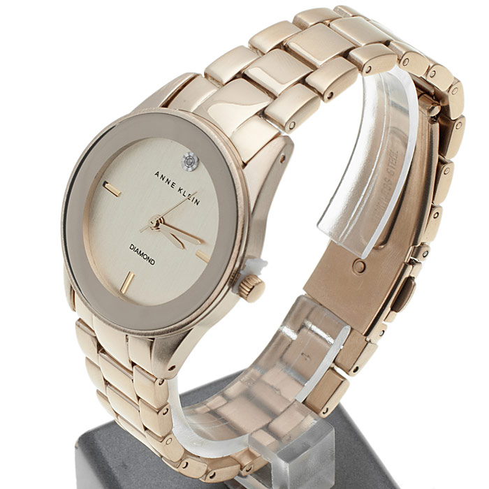 Anne Klein AK-1434CHGB damski zegarek Bransoleta bransoleta - miniatura 3