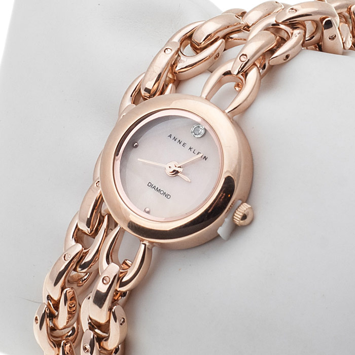 Anne Klein AK-1438RMRG zegarek damski Bransoleta - miniatura 2