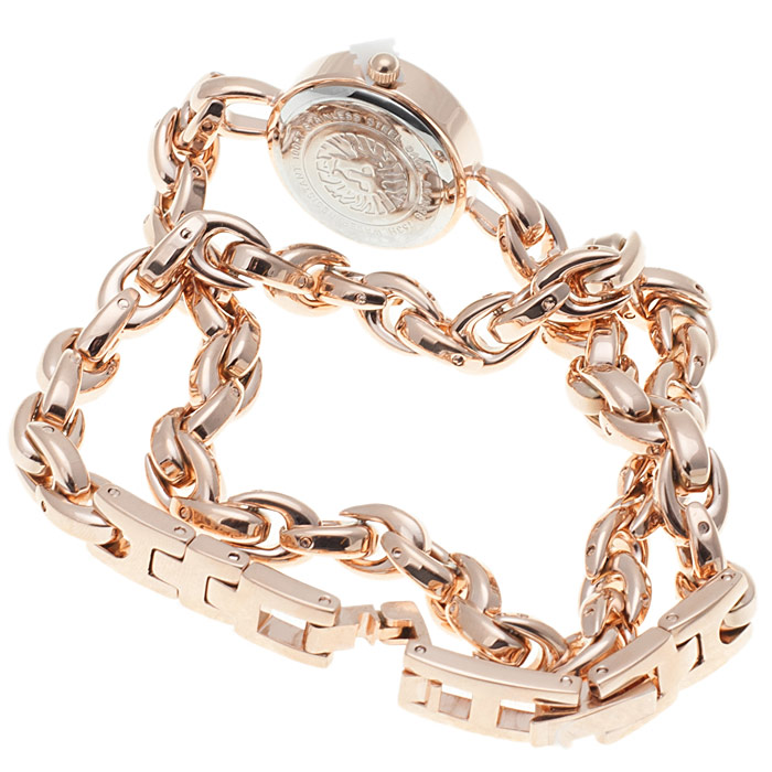 zegarek Anne Klein AK-1438RMRG złoty Bransoleta - miniatura 4