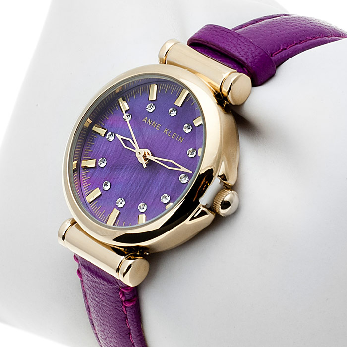 Anne Klein AK-1458MMMB zegarek damski Pasek - miniatura 2
