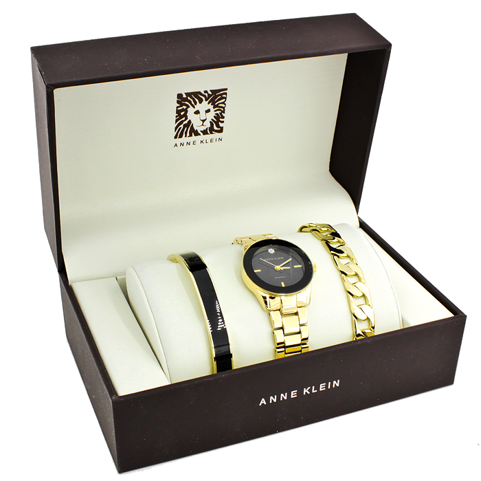 Anne Klein AK-1784GBST zegarek damski Bransoleta - miniatura 2