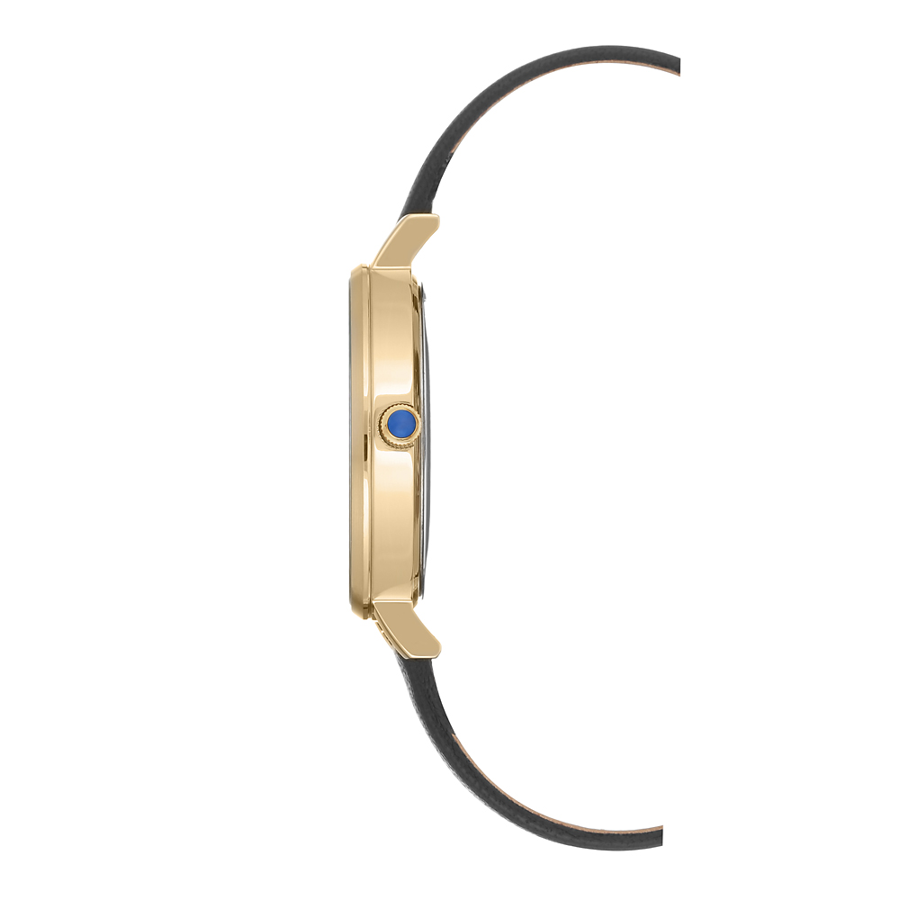 Anne Klein AK-2992CHBK zegarek złoty klasyczny Pasek pasek - miniatura 5