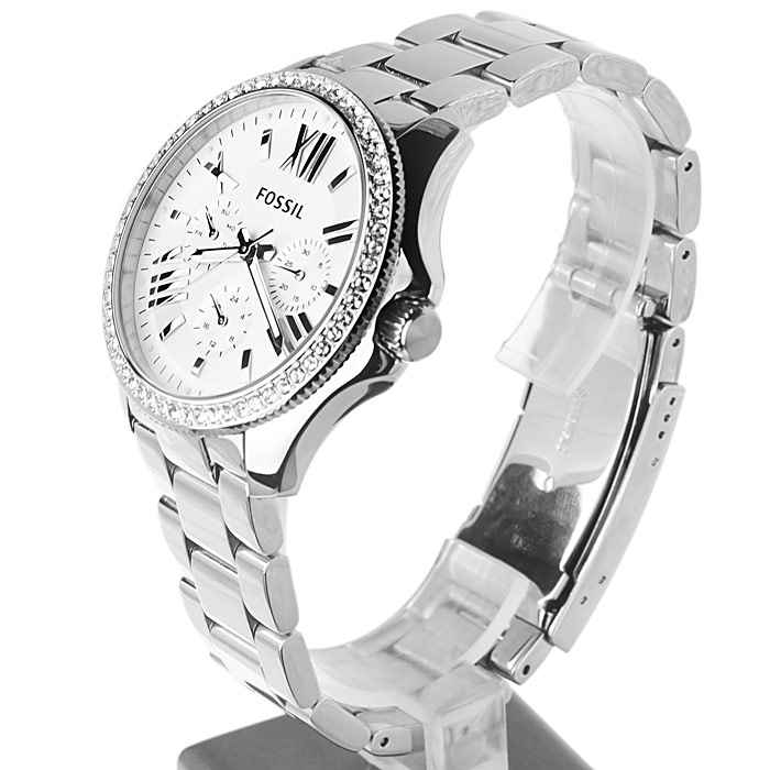Fossil AM4481 damski zegarek Cecile bransoleta - miniatura 3
