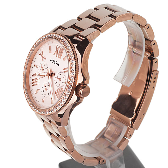 Fossil AM4483 damski zegarek Cecile bransoleta - miniatura 3