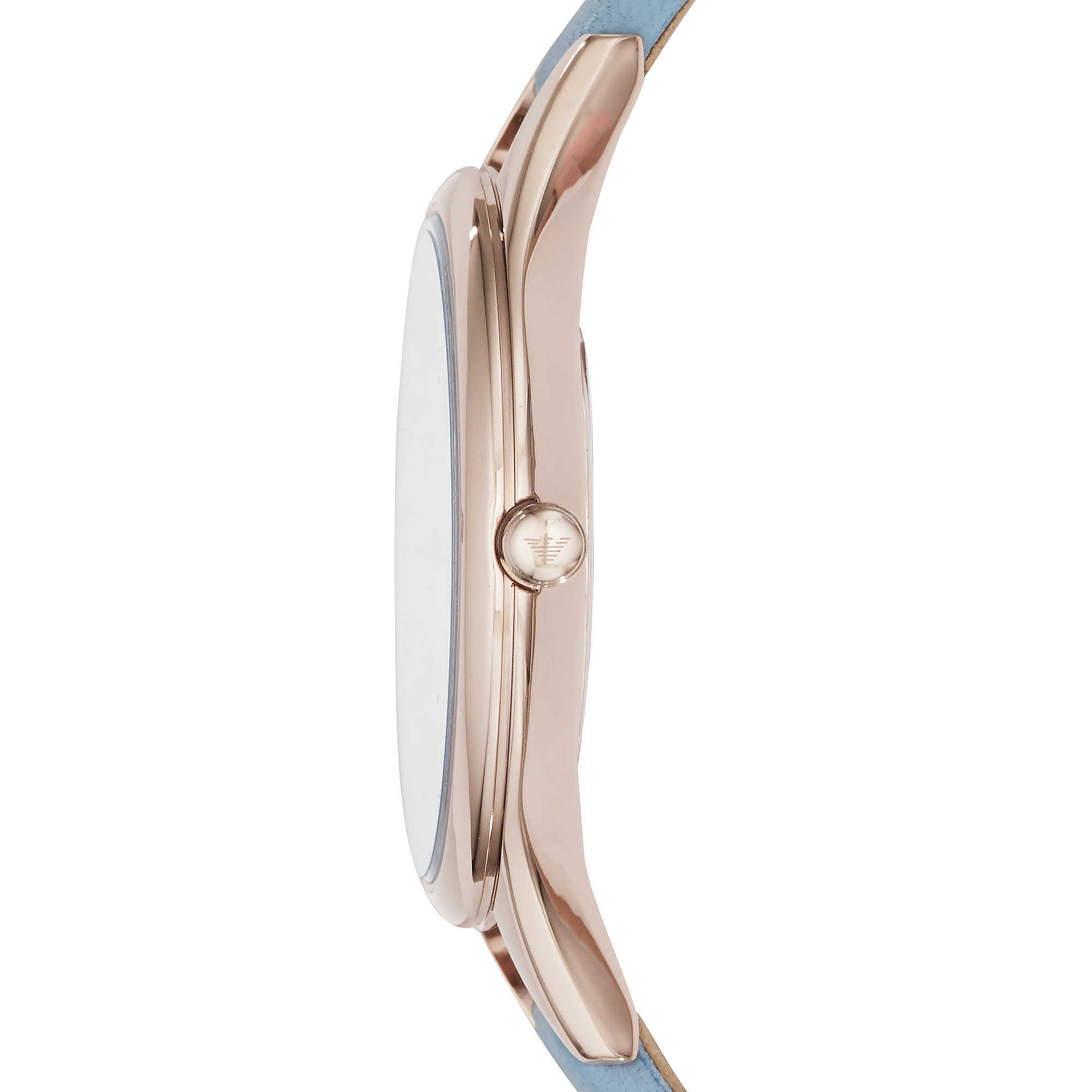 Emporio Armani AR11109 zegarek różowe złoto klasyczny Ladies pasek - miniatura 5