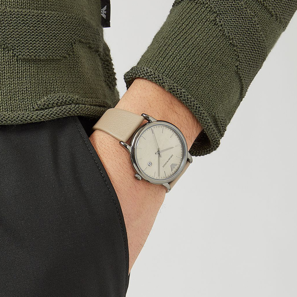Emporio Armani AR11116 męski zegarek Sports and Fashion pasek - miniatura 3