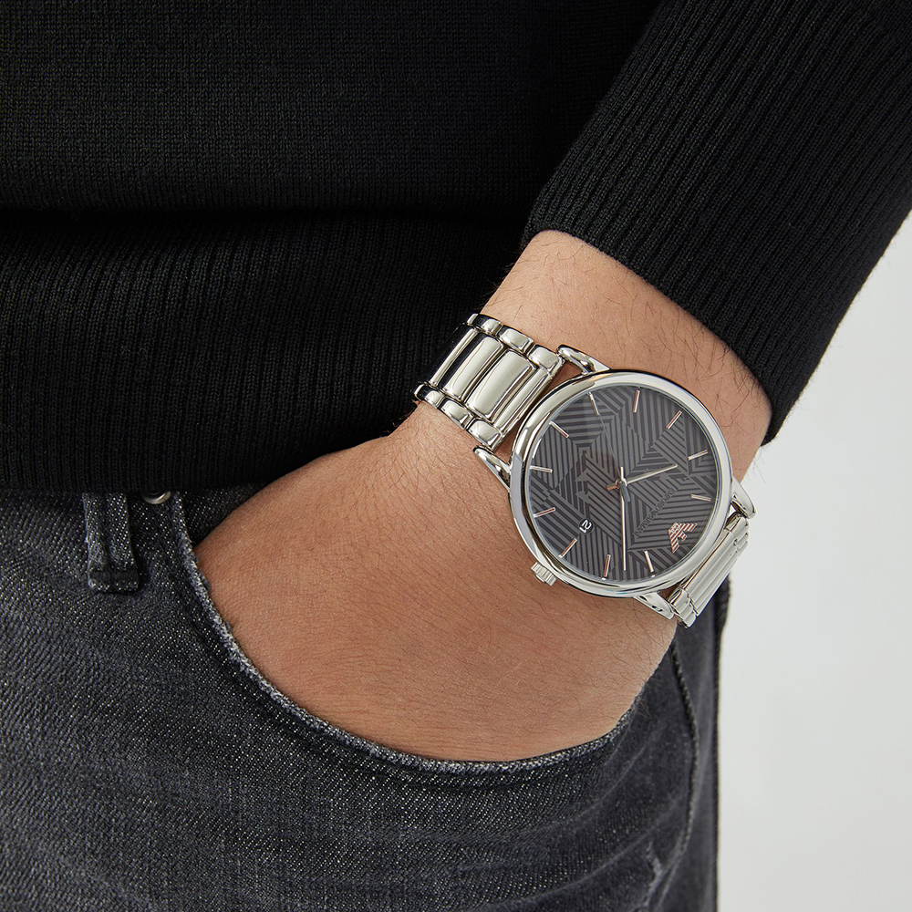 zegarek Emporio Armani AR11134 kwarcowy męski Sports and Fashion LUIGI - miniatura 6