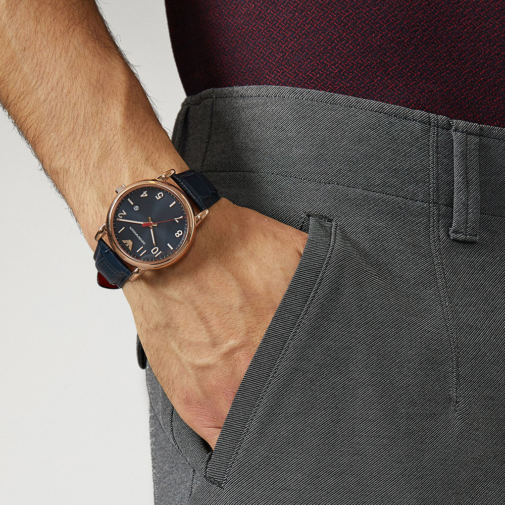 zegarek Emporio Armani AR11135 kwarcowy męski Classics LUIGI - miniatura 6