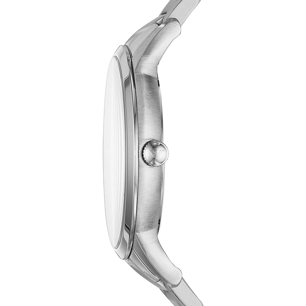 Emporio Armani AR11137 zegarek srebrny klasyczny Classics bransoleta - miniatura 5