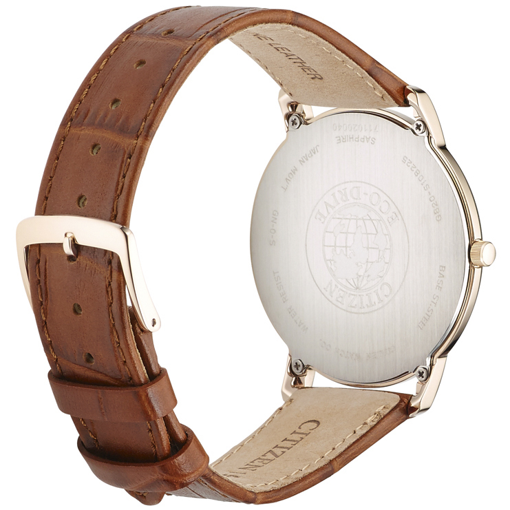 Citizen AR1133-15A męski zegarek Ecodrive pasek - miniatura 3