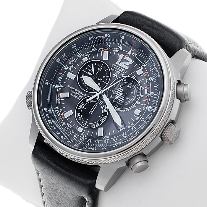 Citizen AS4050-01E zegarek męski Radio Controlled - miniatura 2