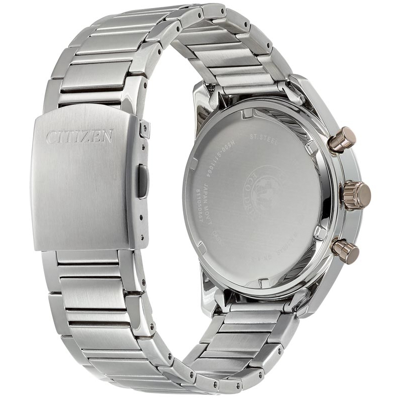 Citizen AT2396-86E męski zegarek Chrono bransoleta - miniatura 3