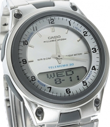 Casio AW-80D-7AV męski zegarek Analogowo - cyfrowe bransoleta