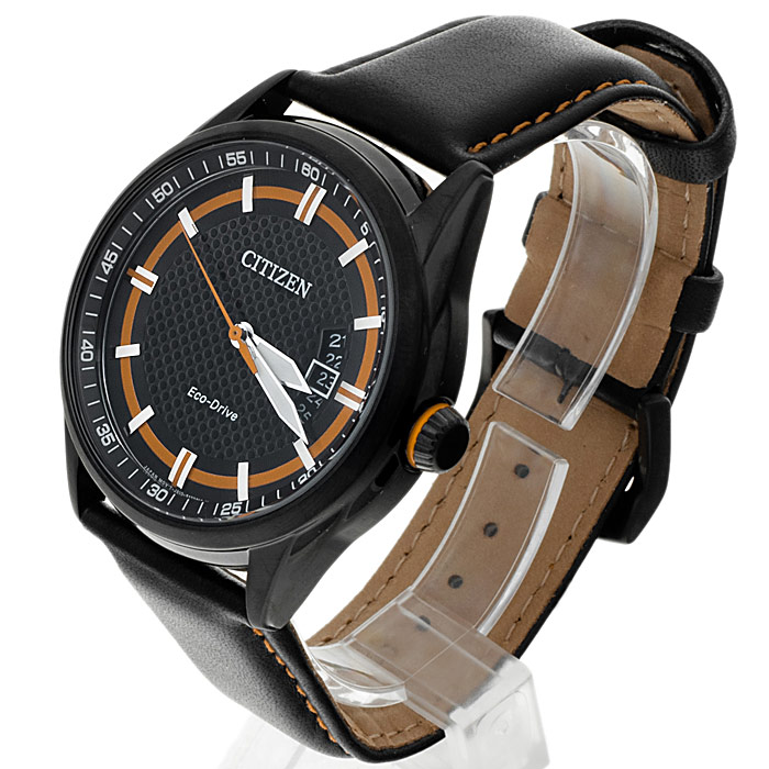 Citizen AW1184-13E męski zegarek Leather pasek - miniatura 3