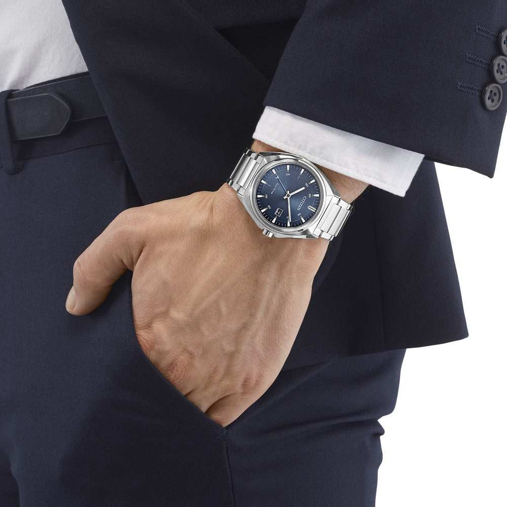 zegarek Citizen AW1570-87L srebrny Ecodrive - miniatura 4
