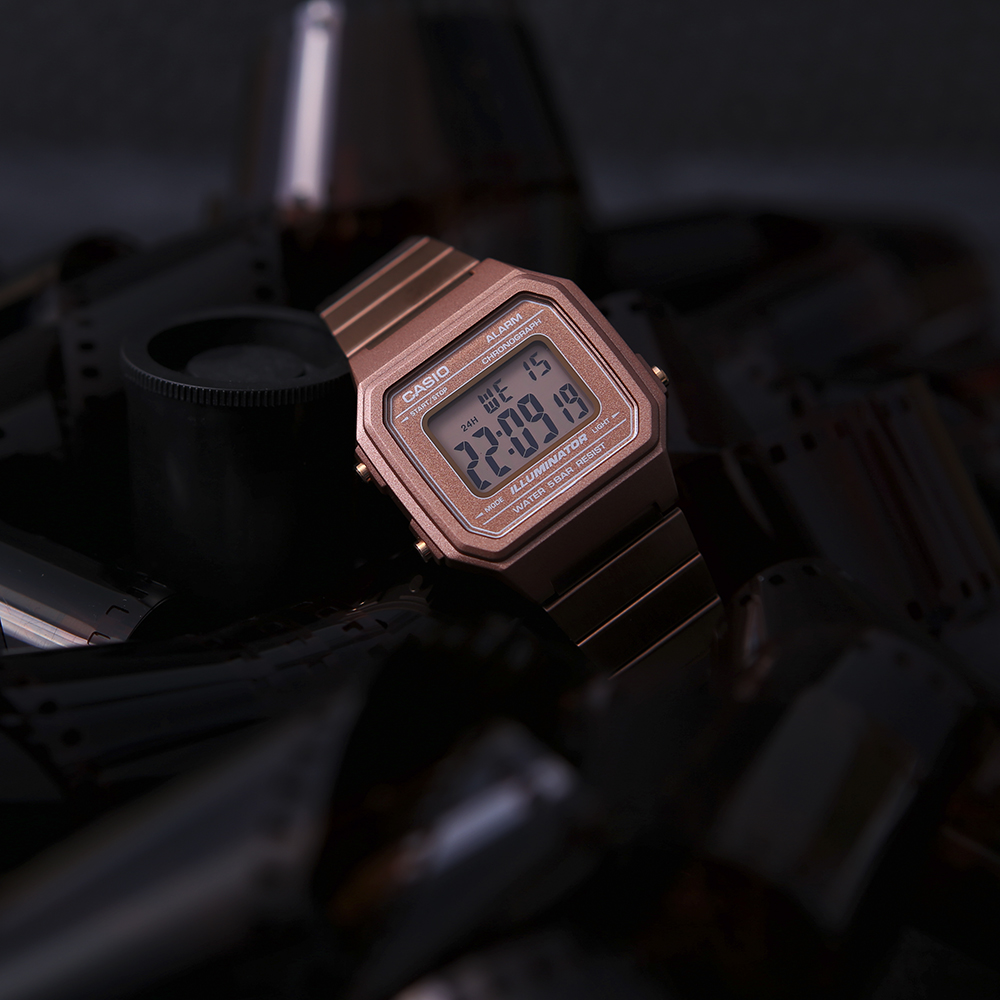 Casio Vintage B650WC-5AEF zegarek damski retro VINTAGE Maxi bransoleta