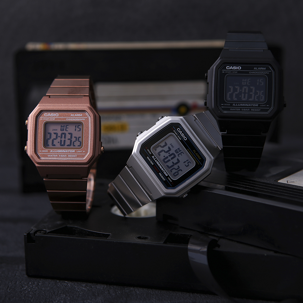 zegarek Casio Vintage B650WC-5AEF VINTAGE Maxi akrylowe