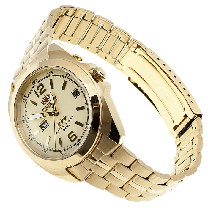 zegarek Orient BEM74002CK złoty Classic - miniatura 4