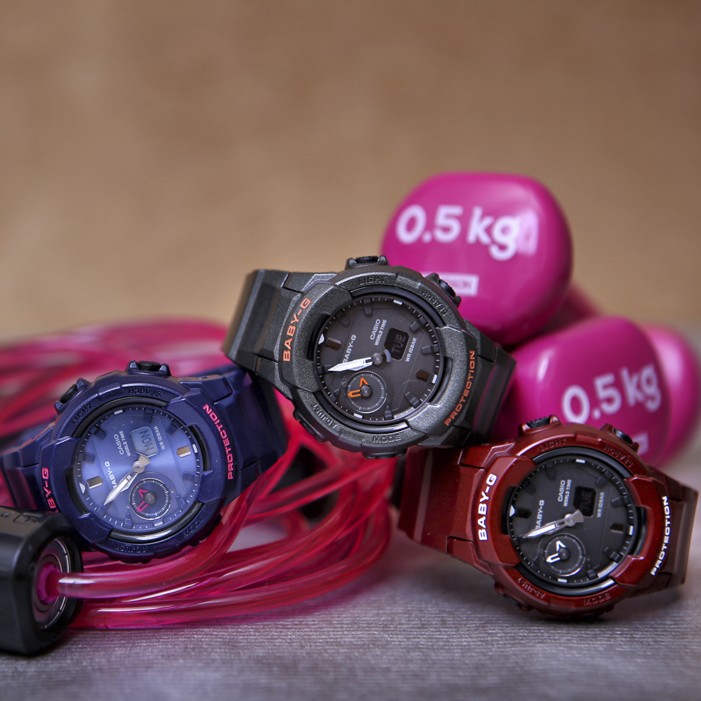 Baby-G BGA-230S-4AER zegarek damski sportowy Baby-G pasek - miniatura 7