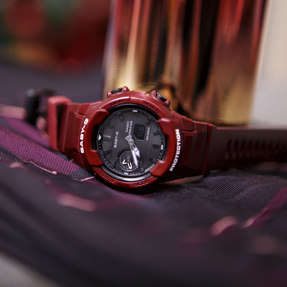 zegarek Baby-G BGA-230S-4AER czerwony Baby-G - miniatura 4