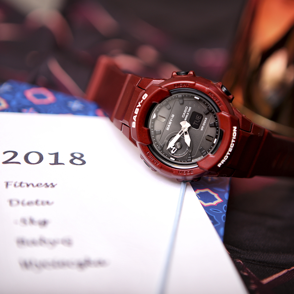 Baby-G BGA-230S-4AER Baby-G zegarek damski sportowy mineralne - miniatura 5