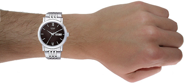 Citizen BK4051-51GE męski zegarek Ecodrive bransoleta - miniatura 3