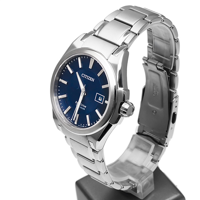 Citizen BM6930-57M zegarek szary klasyczny Titanium bransoleta - miniatura 3