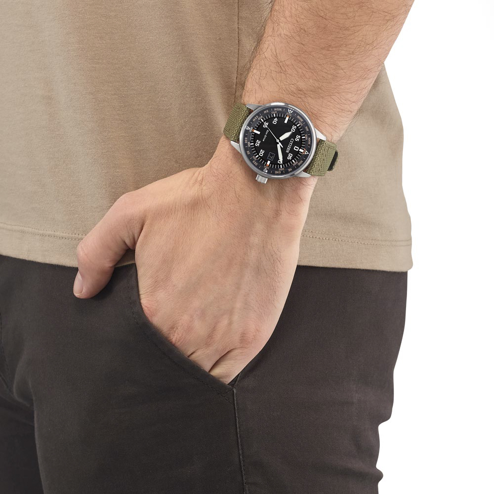 zegarek Citizen BM7390-14E srebrny Ecodrive - miniatura 4