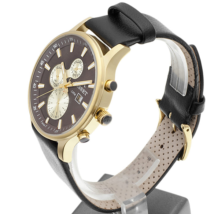 zegarek Bisset BSCC24GB męski z chronograf Wielofunkcyjne - miniatura 3