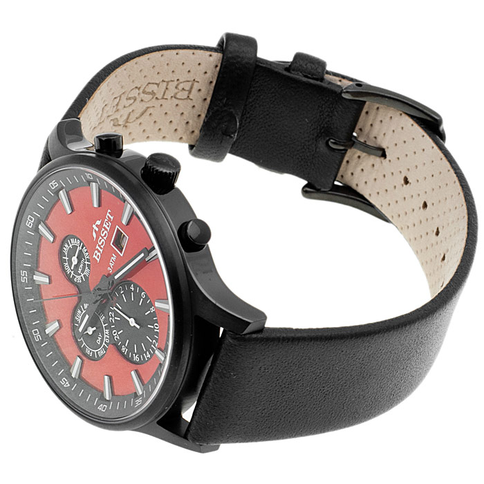 zegarek Bisset BSCC24R męski z chronograf Wielofunkcyjne - miniatura 3