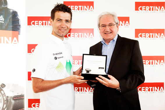 zegarek Certina C001.639.21.057.10 Ole Einar Bjoerndalen LIMITED EDITION męski z tachometr DS Podium - miniatura 3